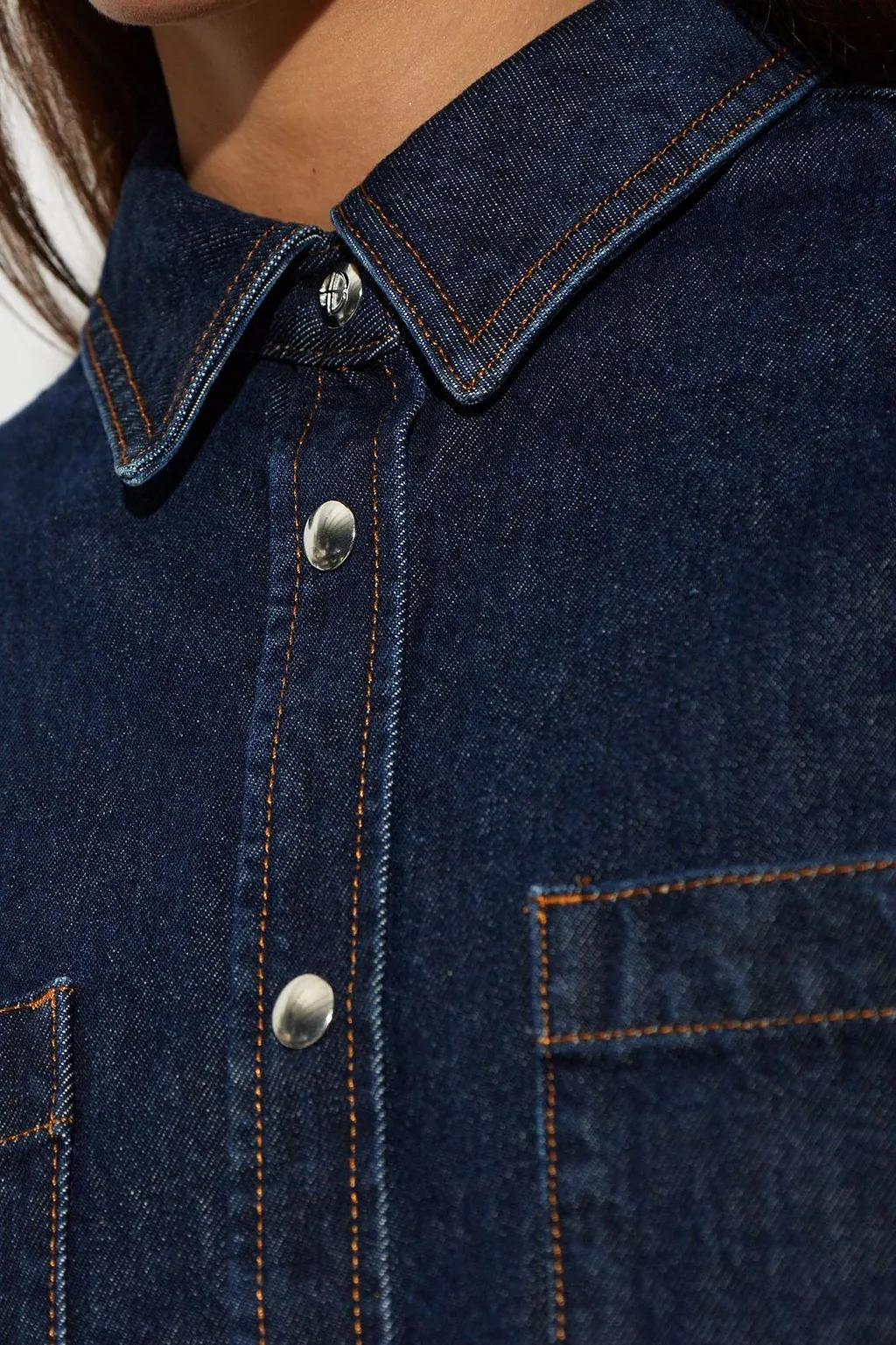 Anine Bing Samy Denim Shirt