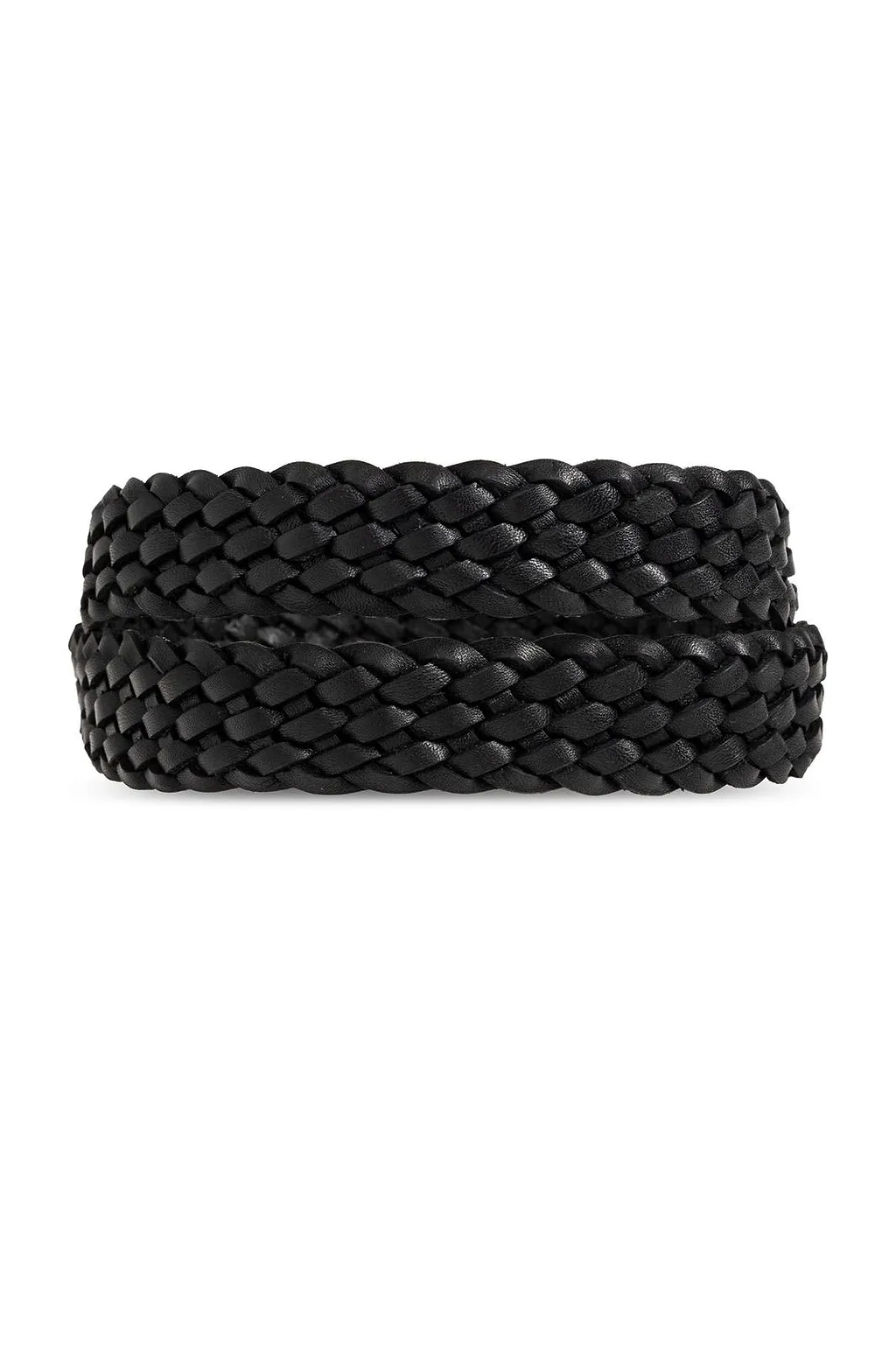 Anine Bing Signature Braided Leather Belt