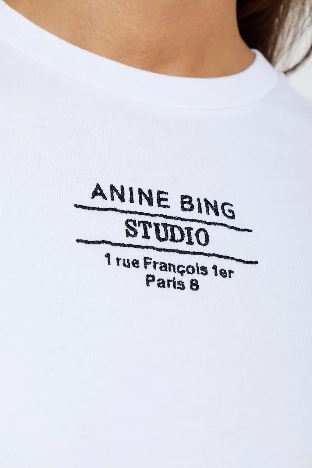 Anine Bing Shelley Logo T-Shirt