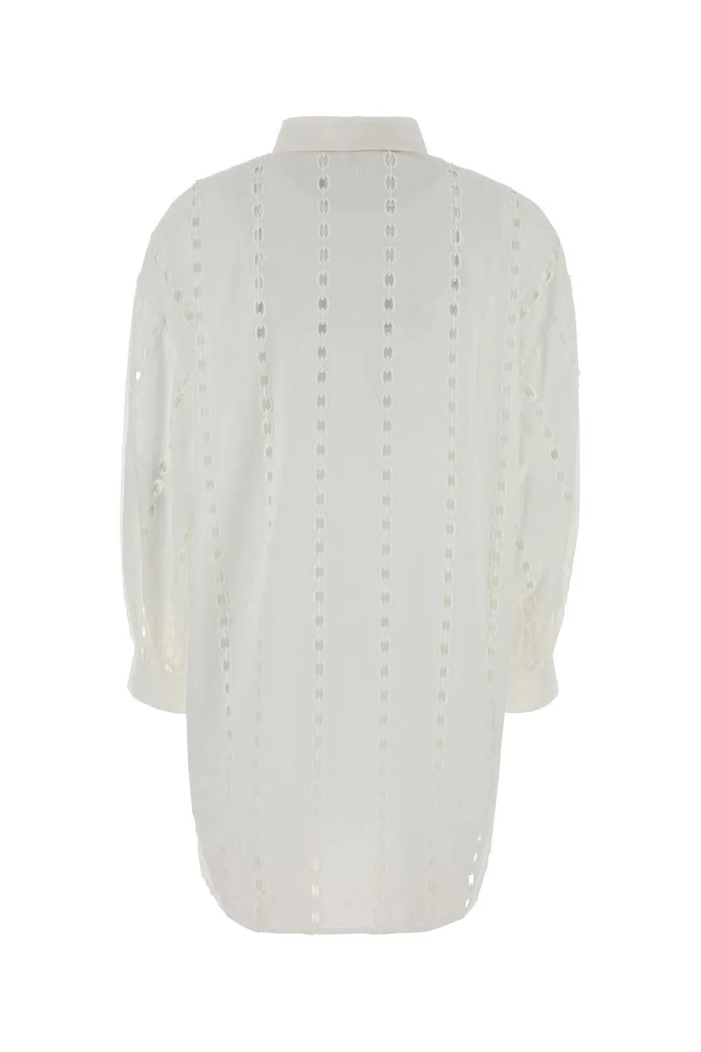 Anine Bing Mariane Puff-Sleeved Shirt Dress