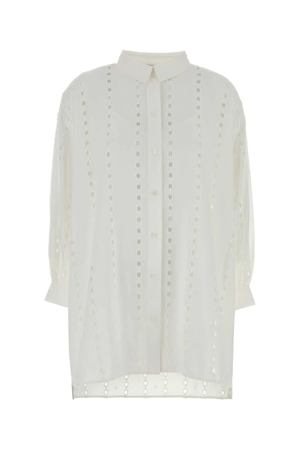 Anine Bing Mariane Puff-Sleeved Shirt Dress