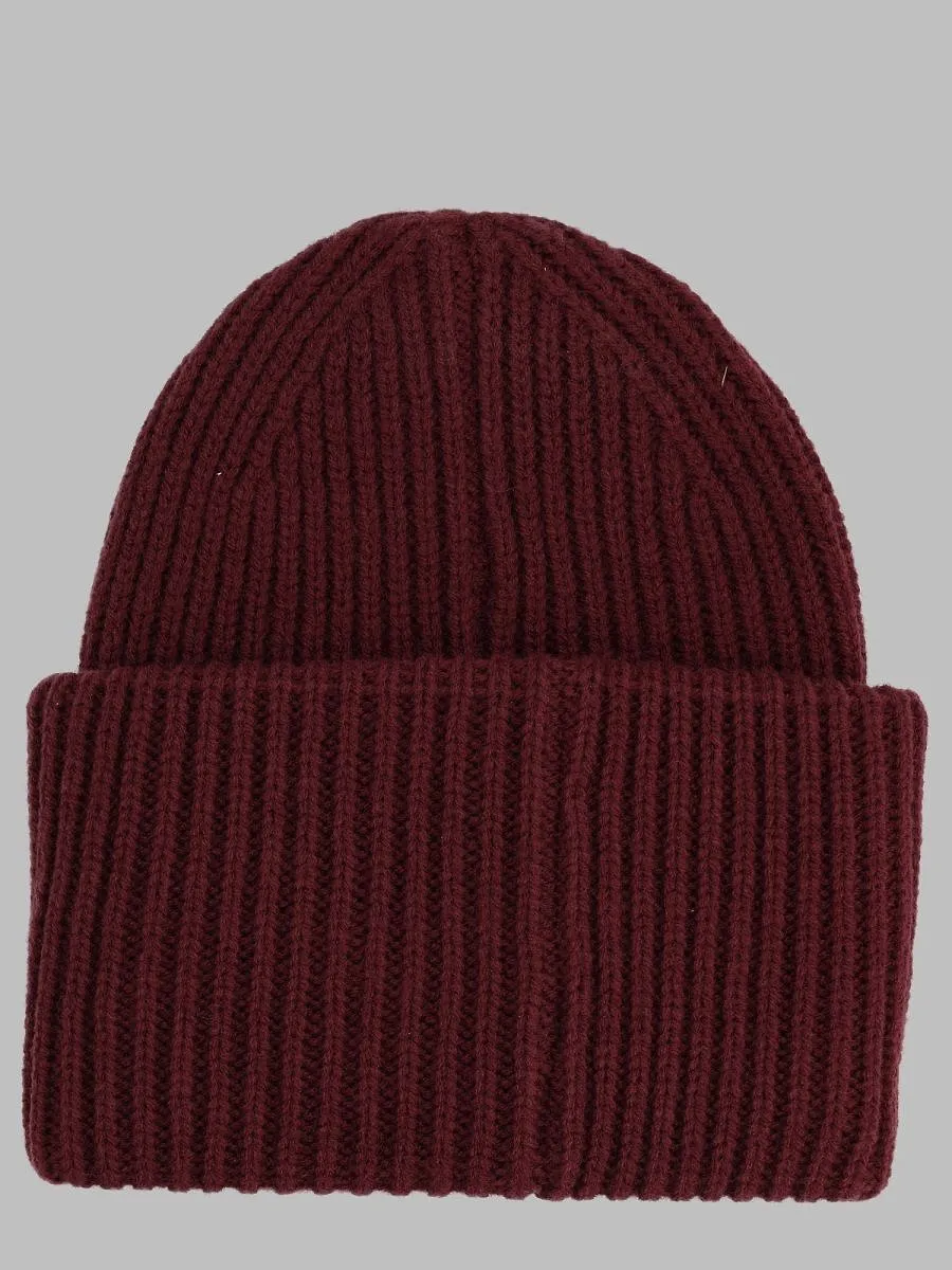 Amish Ribbed Cuff Beanie Hat