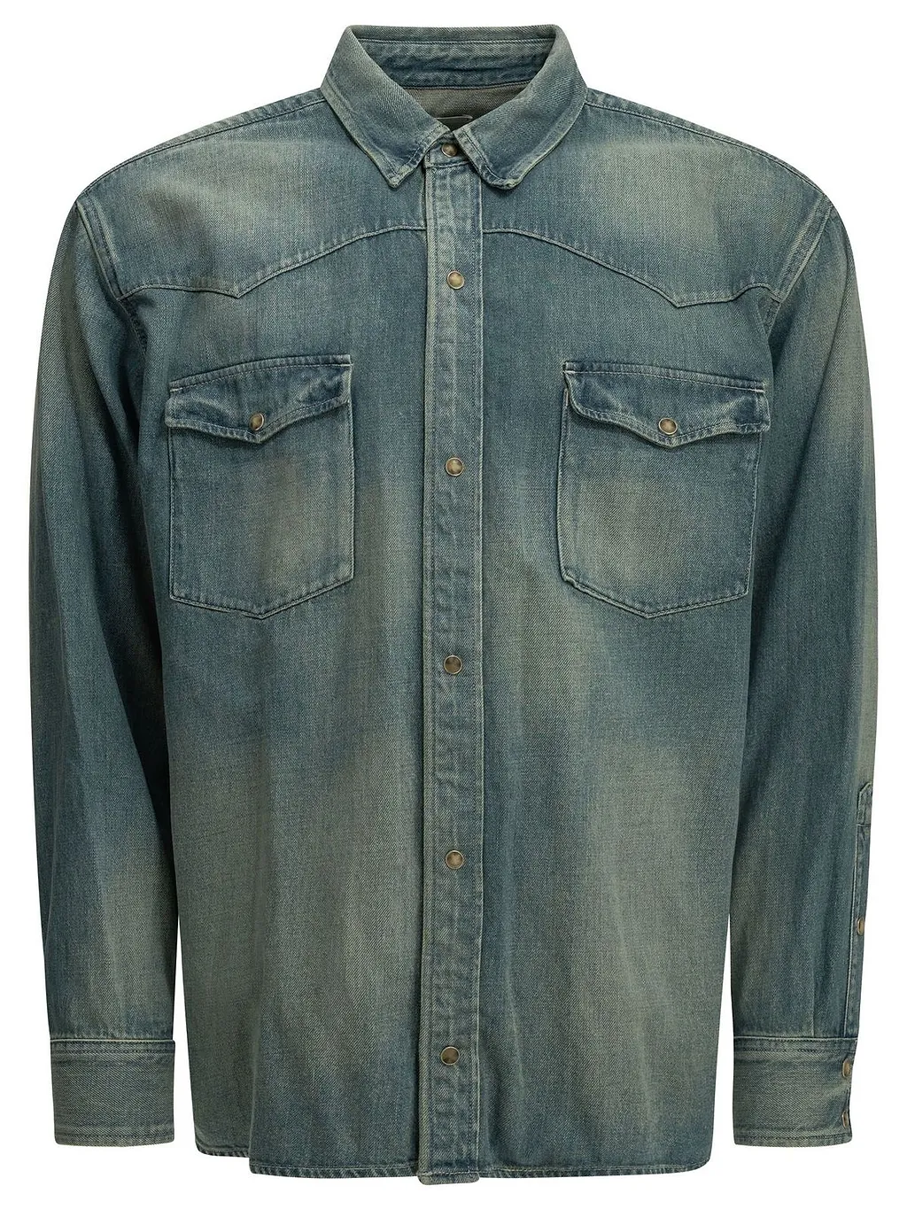 A.Presse Vintage Western Denim Shirt