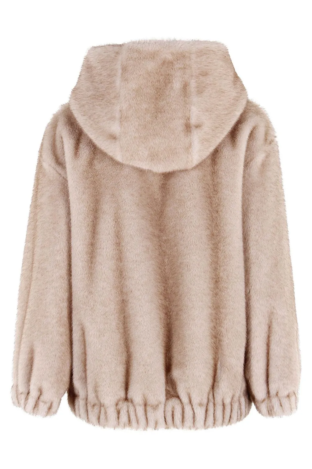 Antonelli Hooded Faux Fur Jacket
