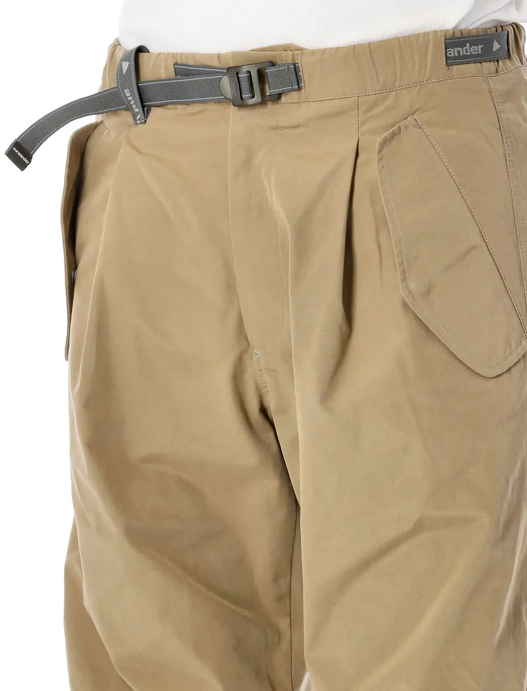 And Wander Belted Waist Cargo Pants