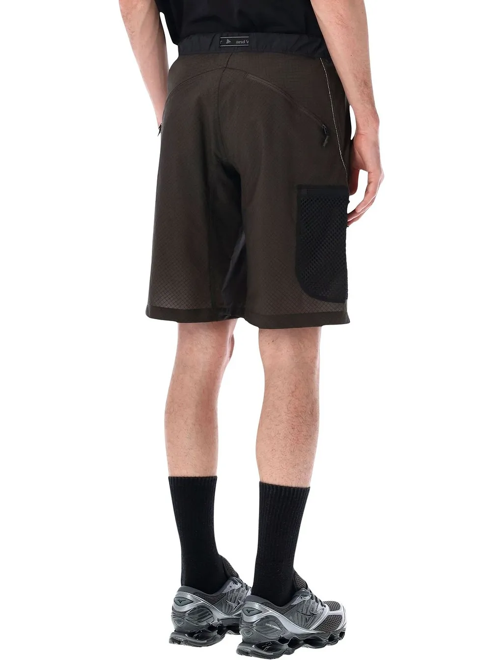 And Wander Breath Rip Reflective Shorts