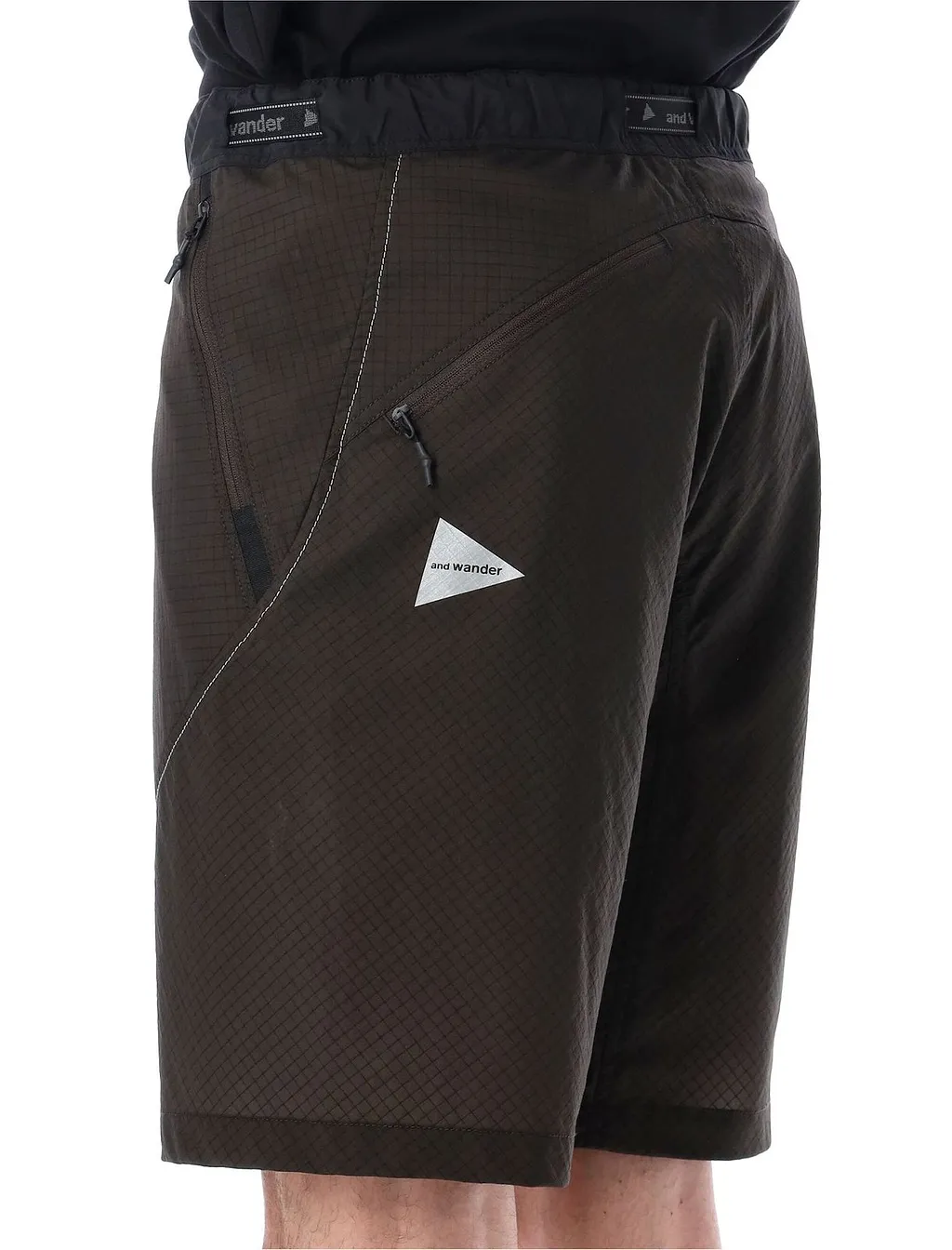 And Wander Breath Rip Reflective Shorts