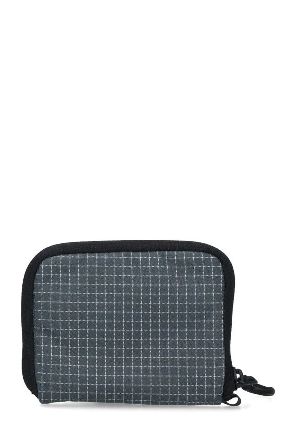 And Wander Checked Zipped Pouch
