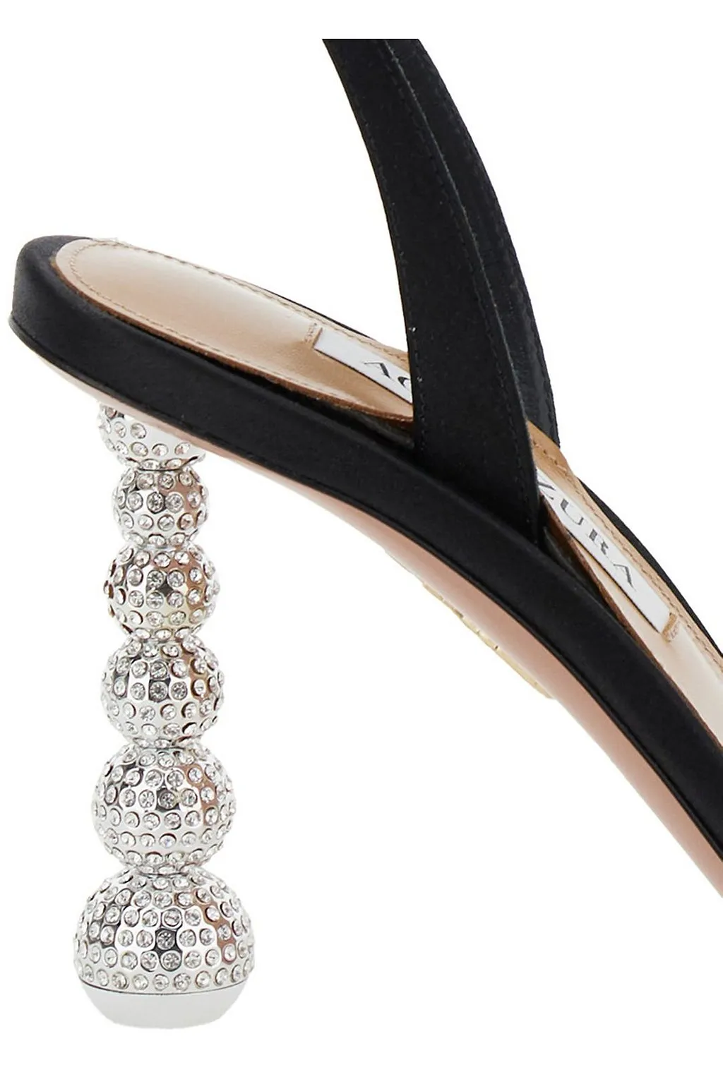 Aquazzura Embellished Open Toe Sandals