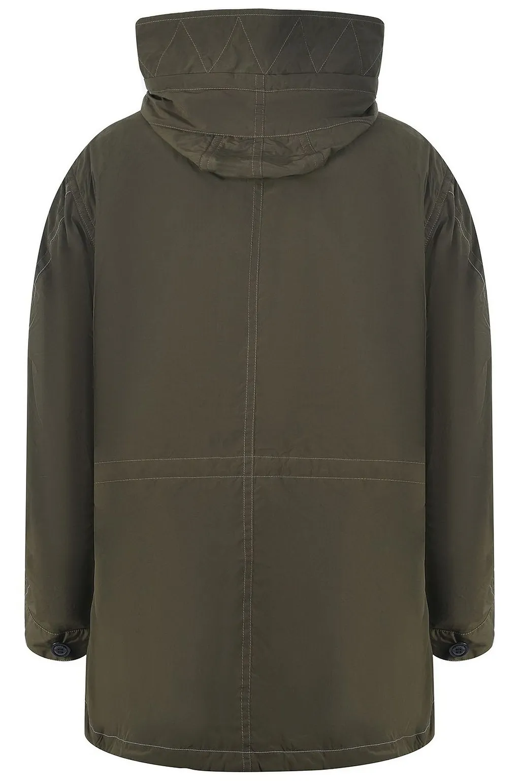 And Wander Fishtail Octa Logo Printed Jacket