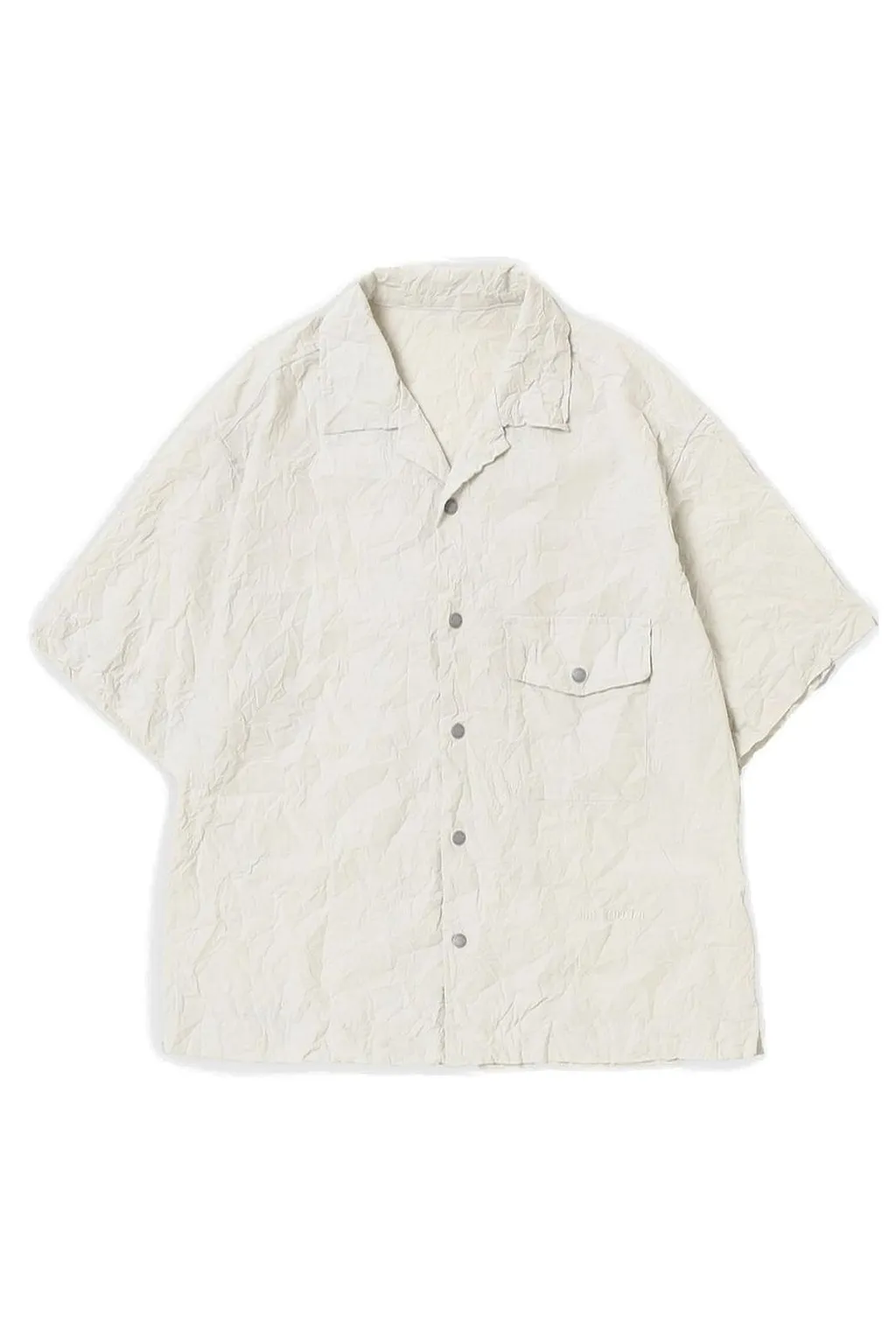 And Wander Crinkled Short-Sleeved Shirt