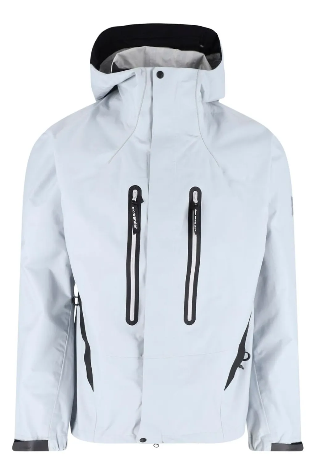 And Wander Hooded Zip Performance Jacket