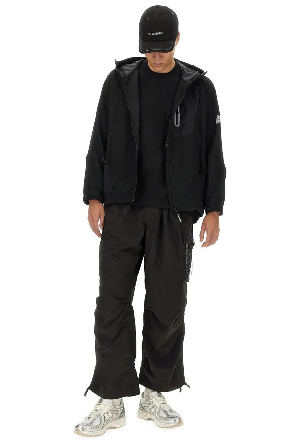 And Wander Hooded Performance Jacket