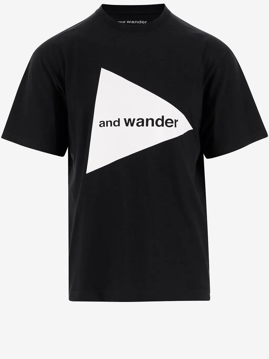 And Wander Large Logo Print T-Shirt