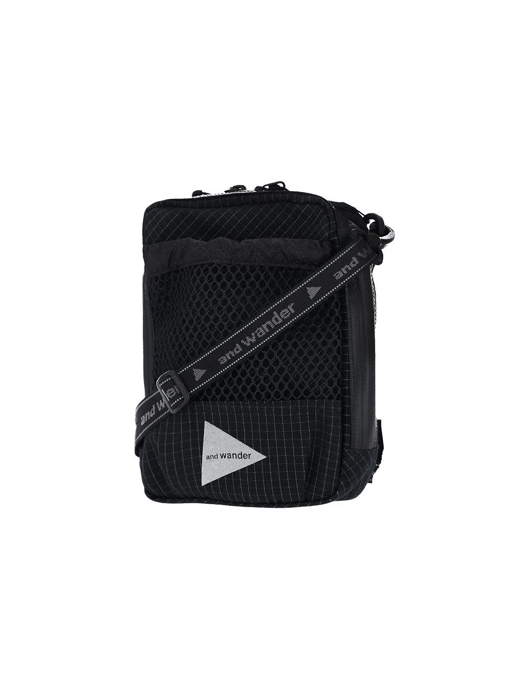 And Wander Grid Messenger Bag