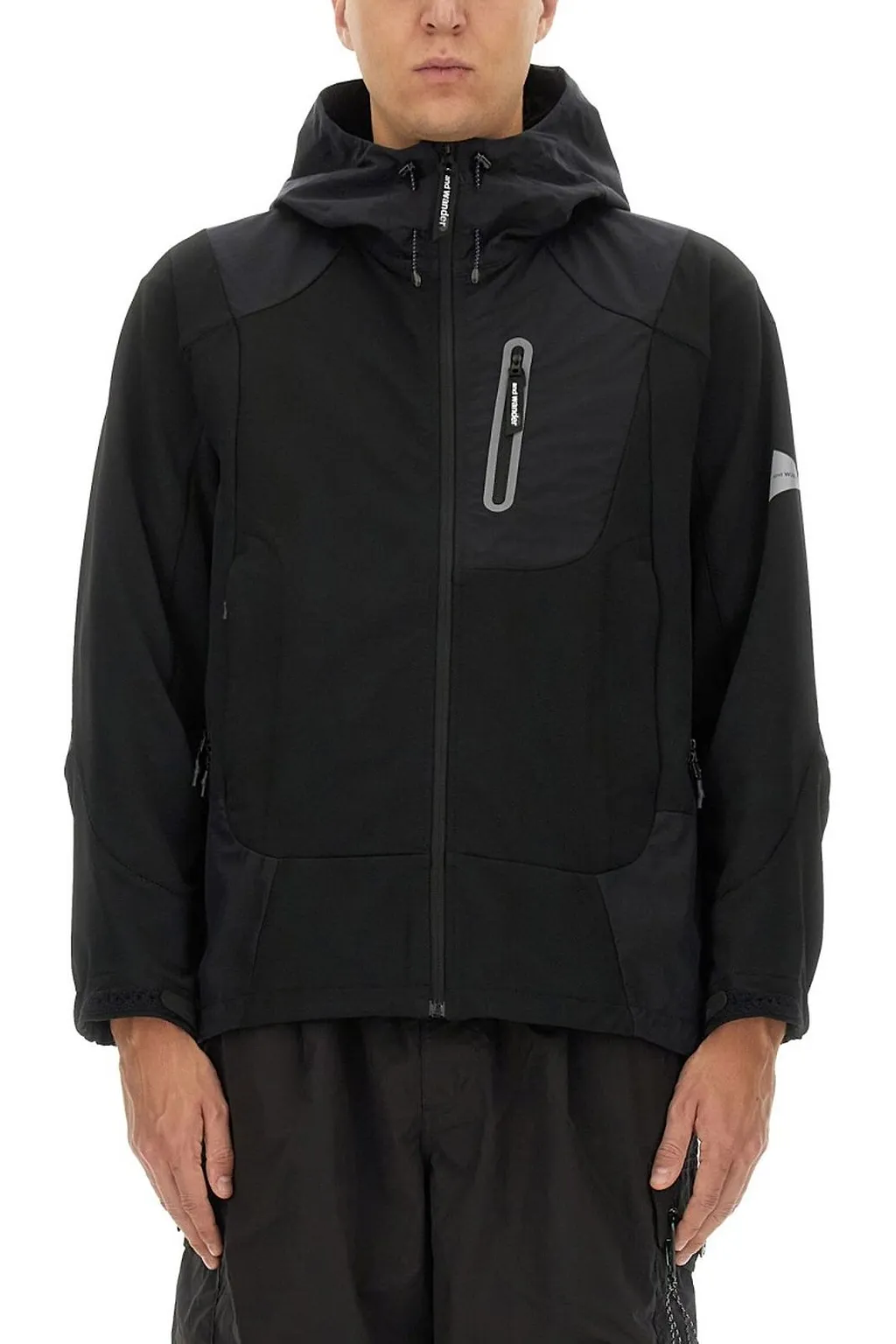 And Wander Hooded Performance Jacket