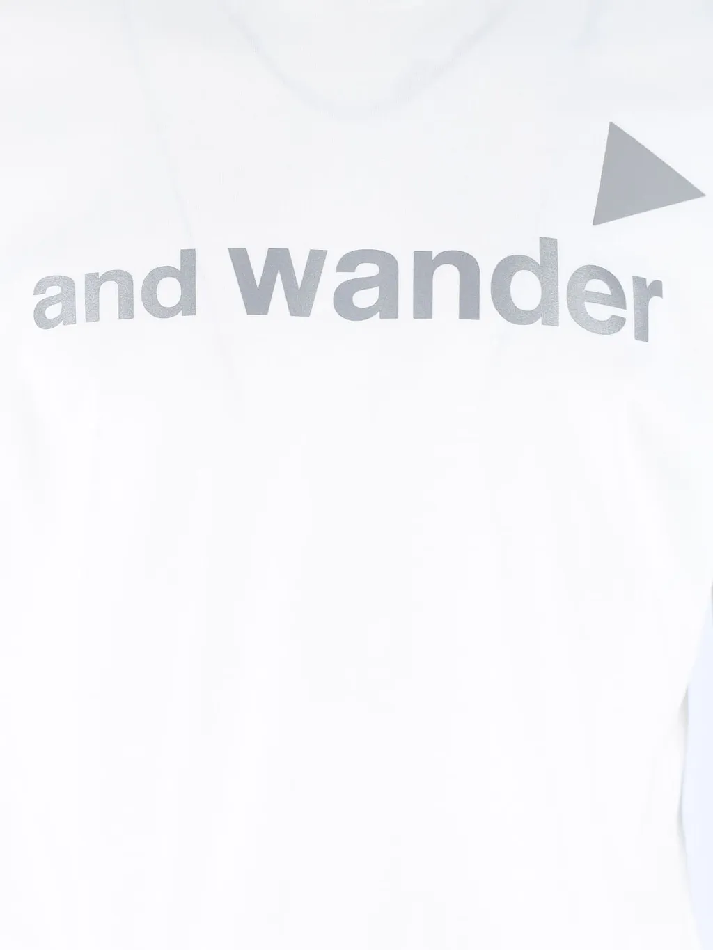 And Wander Logo Print T-Shirt