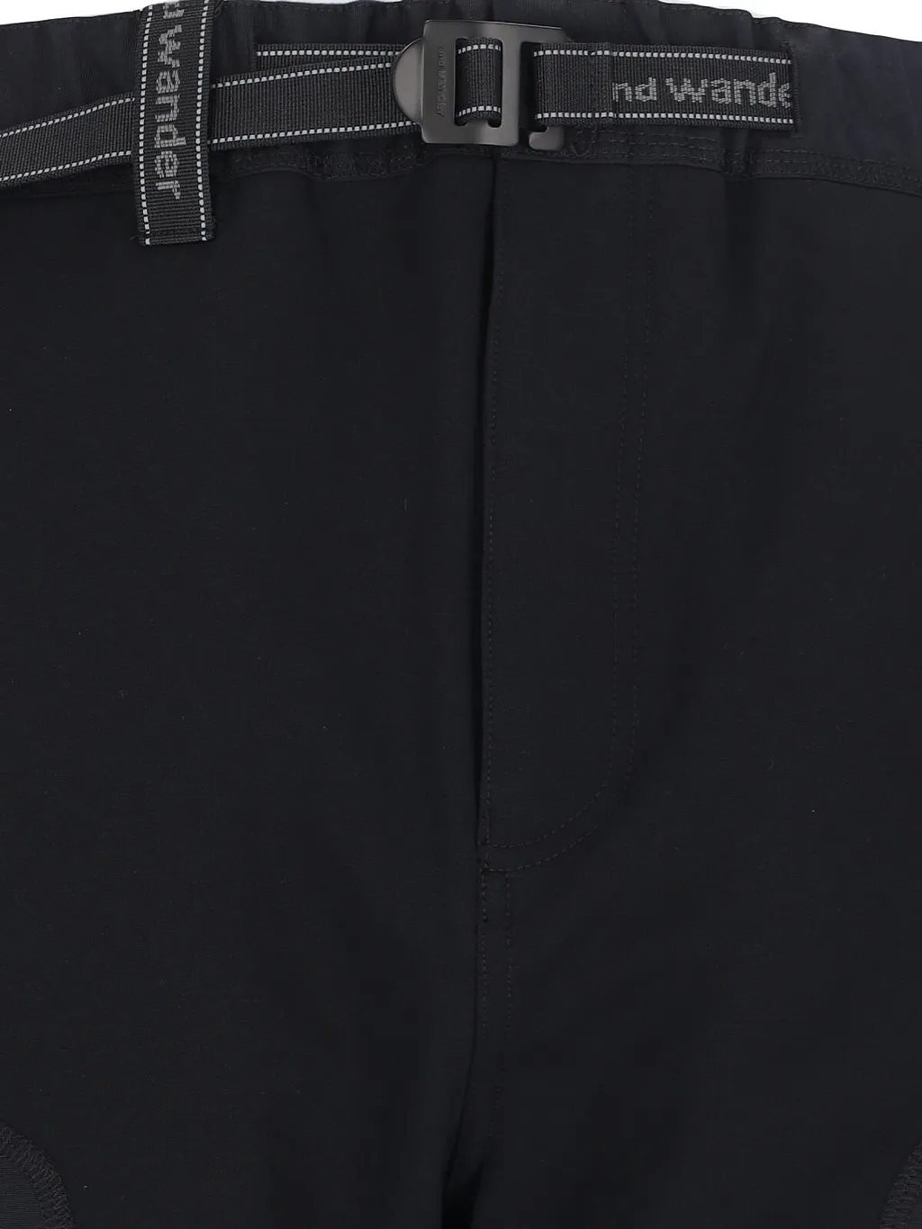 And Wander Logo Printed Belted Shell Trousers