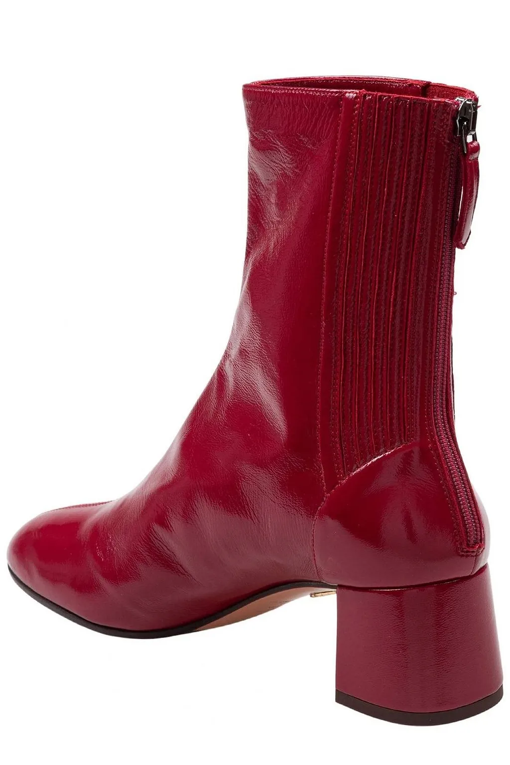 Aquazzura Honore Round Toe Ankle Boots