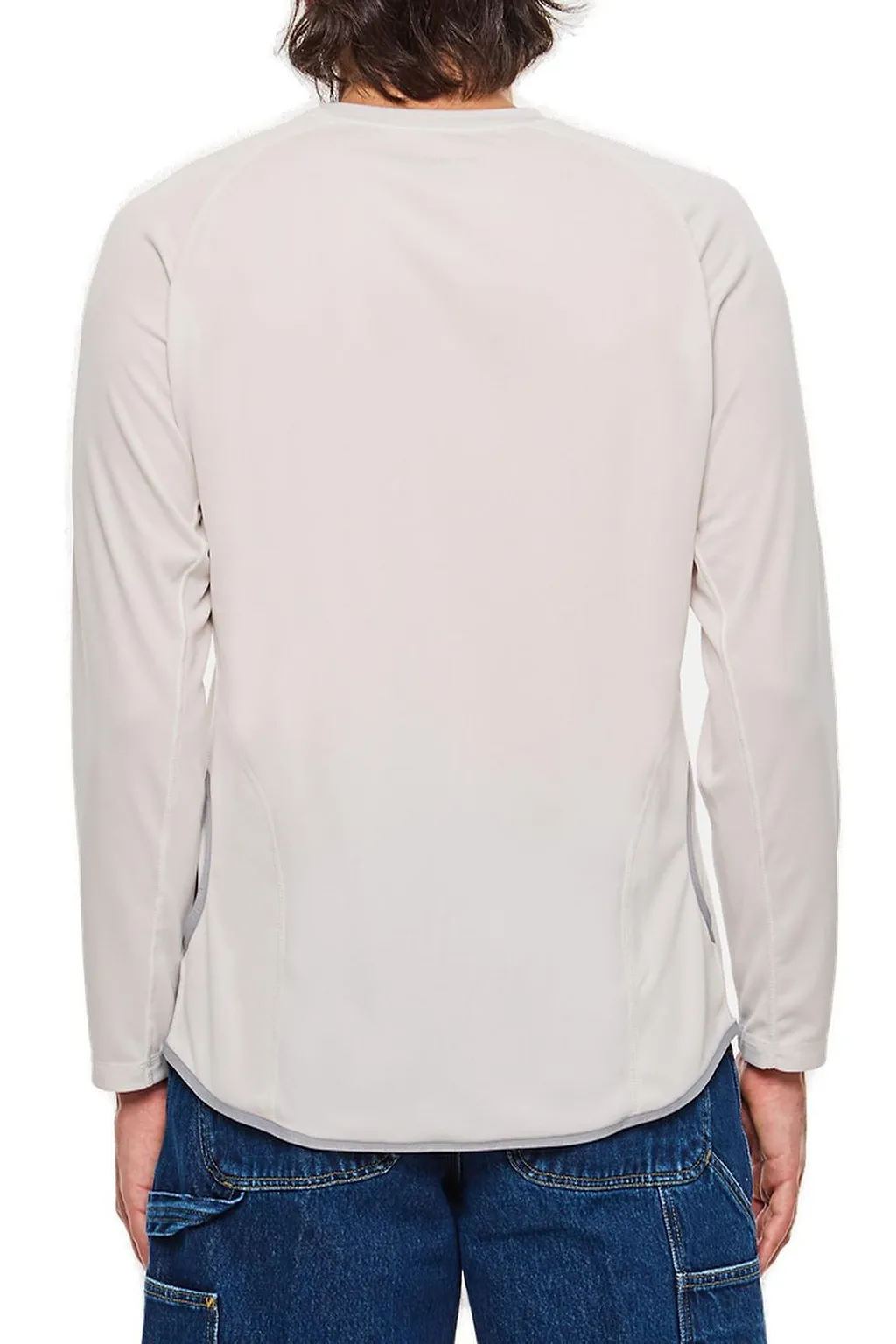 And Wander Logo Printed Long-Sleeved T-Shirt