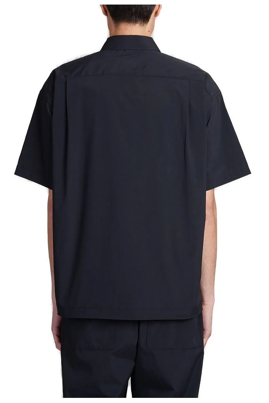 And Wander Logo Printed Short Sleeved Shirt