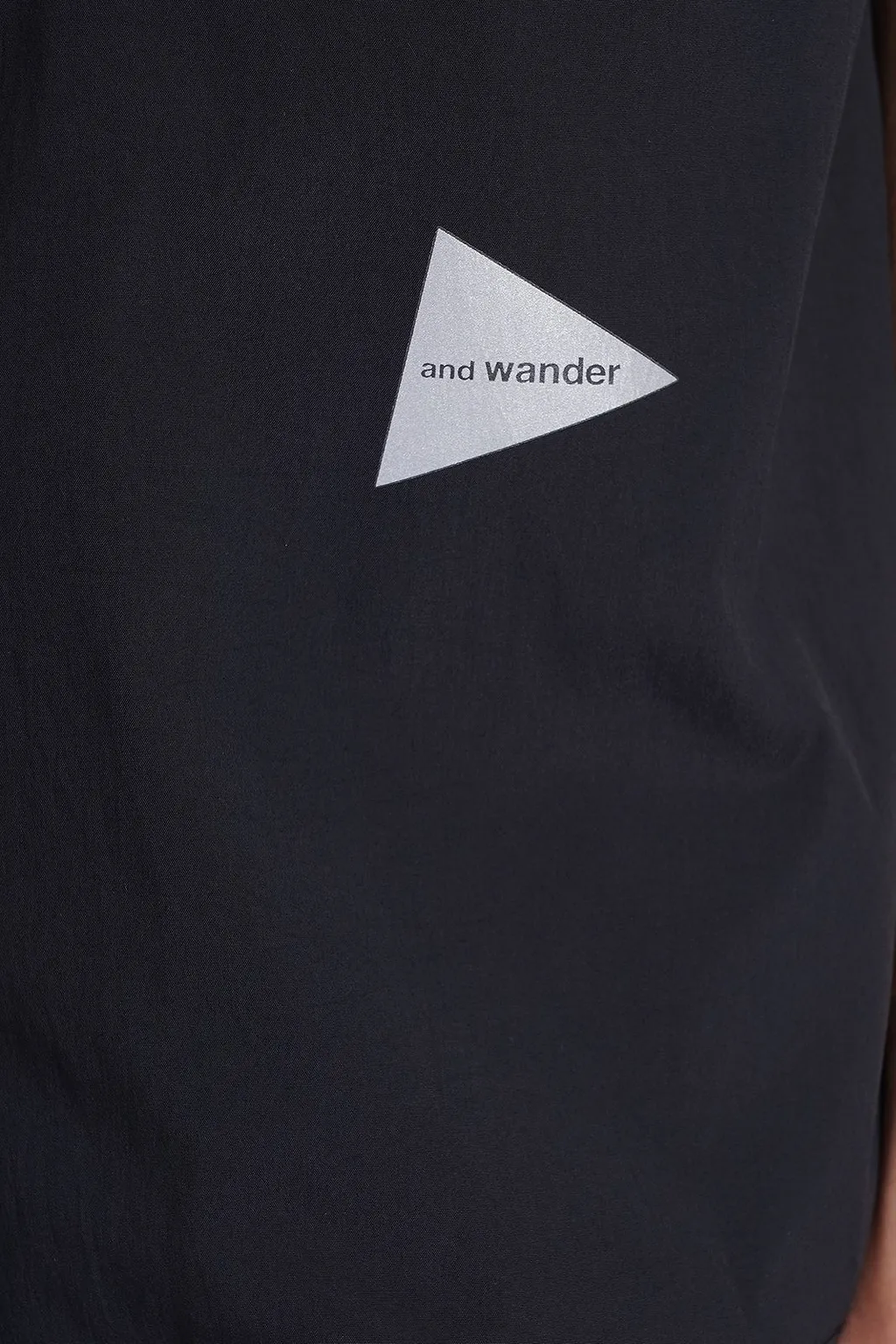 And Wander Logo Printed Short Sleeved Shirt