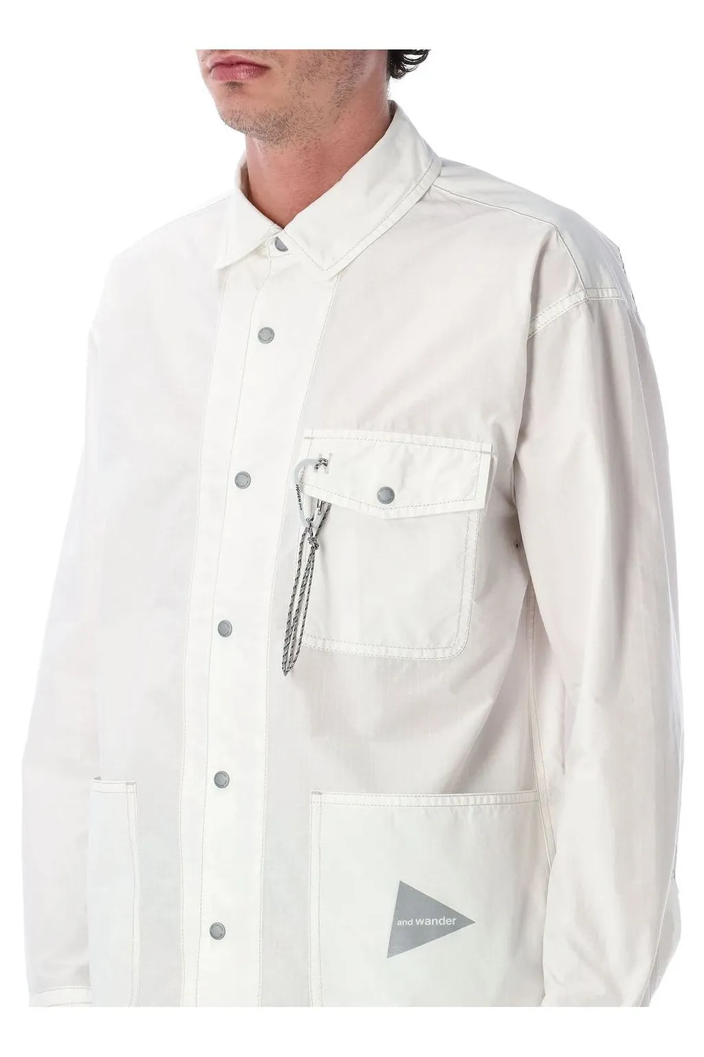 And Wander Technical Shirt Jacket