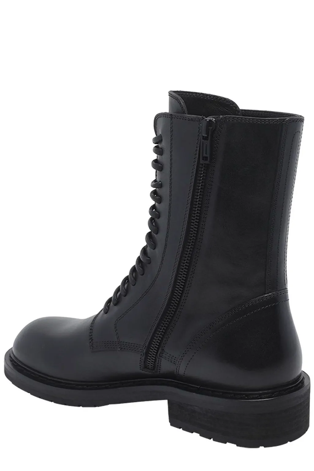 Ann Demeulemeester Danny Lace-Up Ankle Boots
