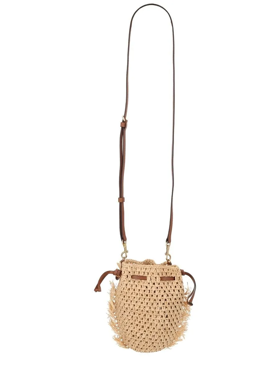 Anya Hindmarch Crochet Bucket Crossbody Bag