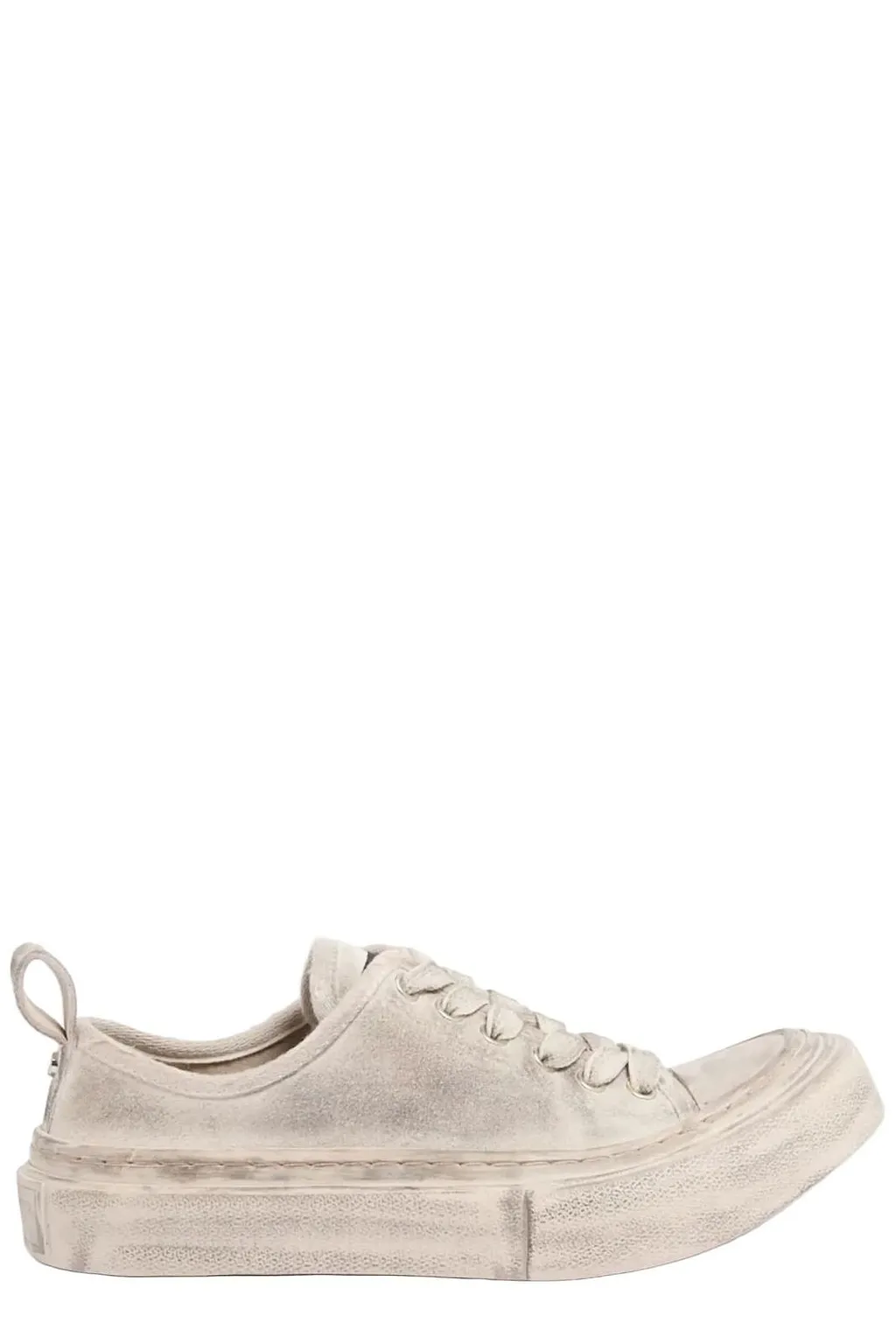 Ann Demeulemeester Distressed-Finish Low-Top Sneakers