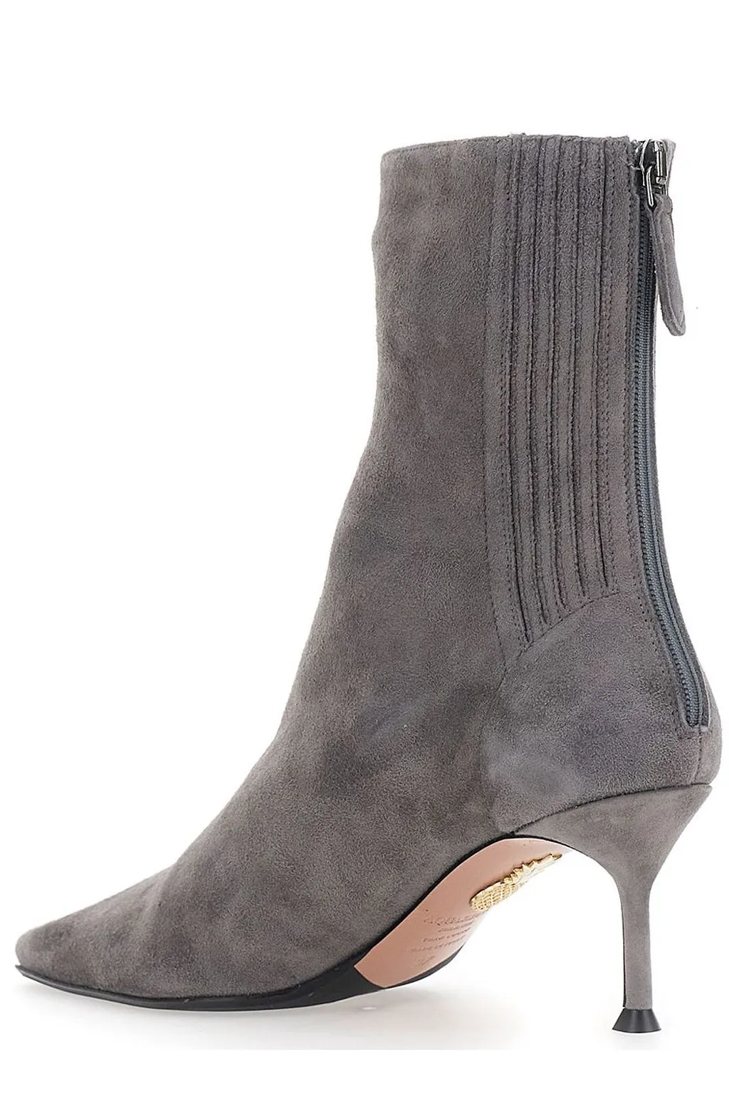 Aquazzura Pointed Toe Heeled Ankle Boots