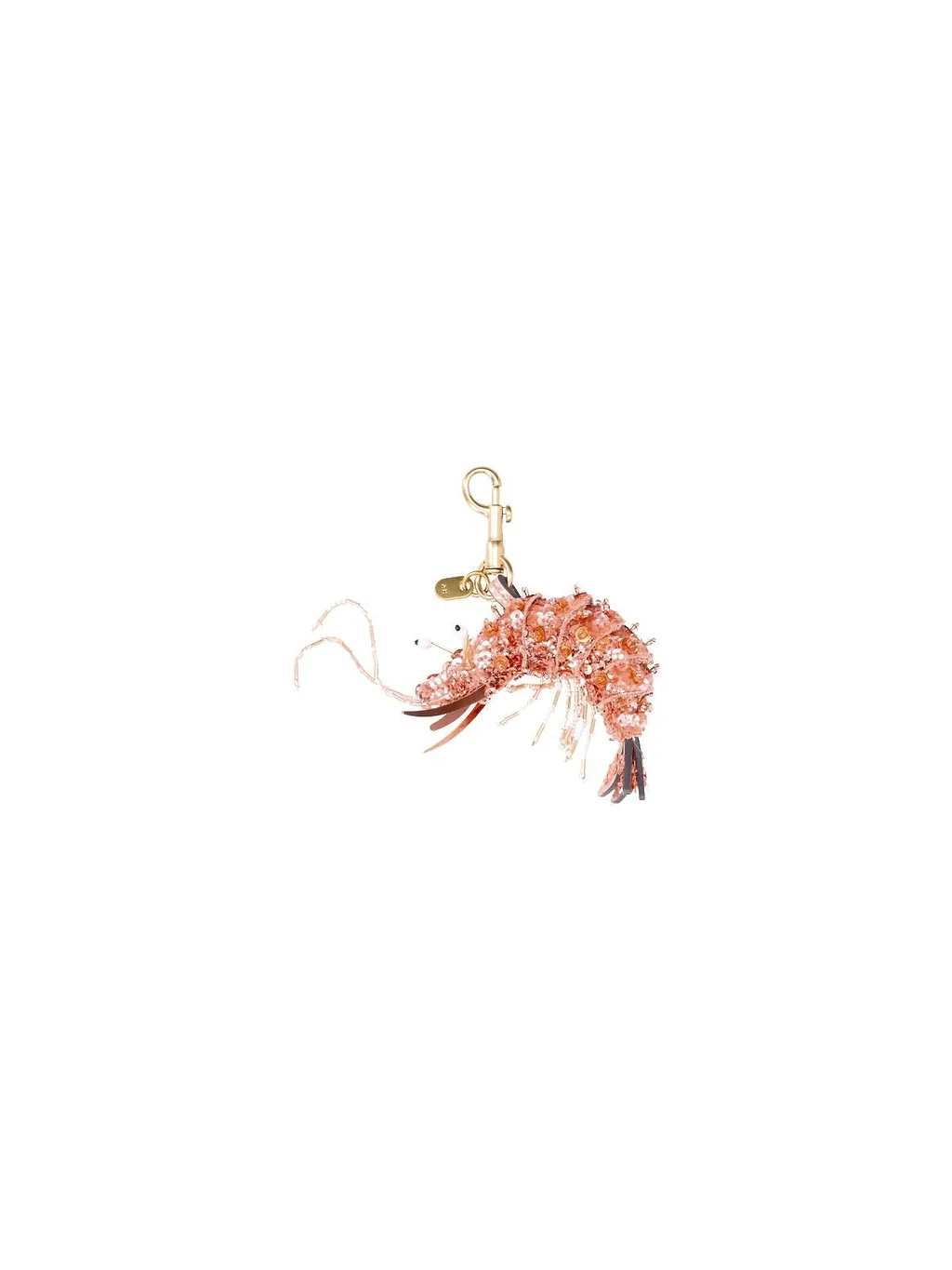 Anya Hindmarch Embellished Shrimp Keyring