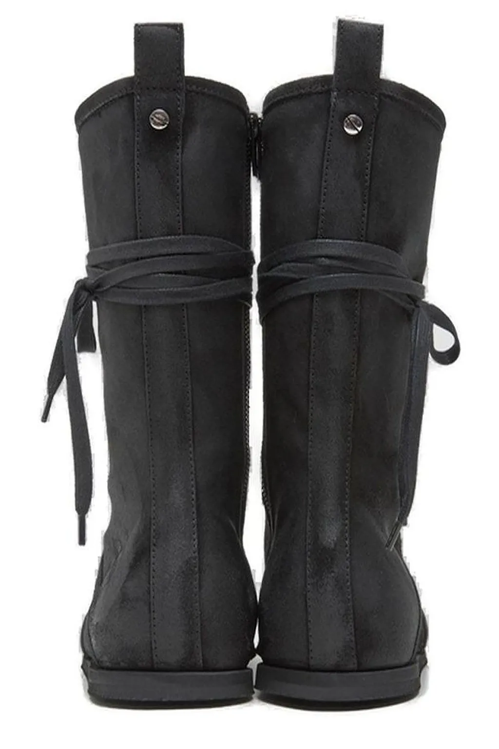 Ann Demeulemeester Fides High Top Boxing Sneakers