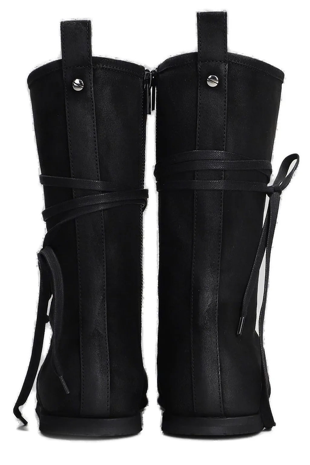 Ann Demeulemeester Fides High-Top Boxing Sneakers