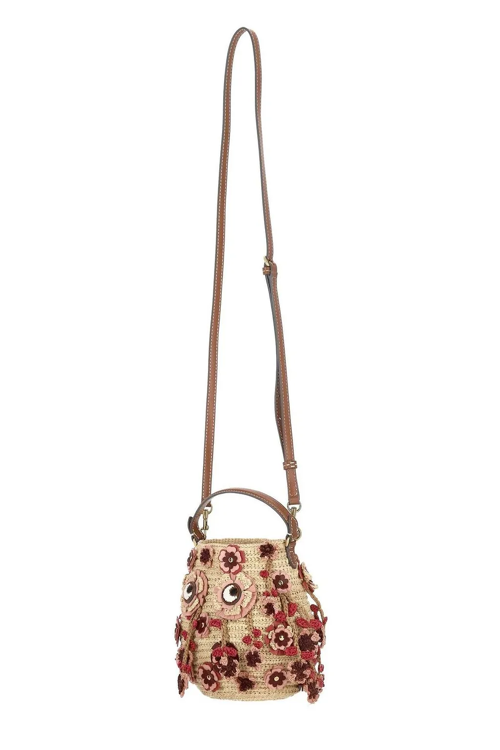 Anya Hindmarch Floral-Embellished Top Handle Bag