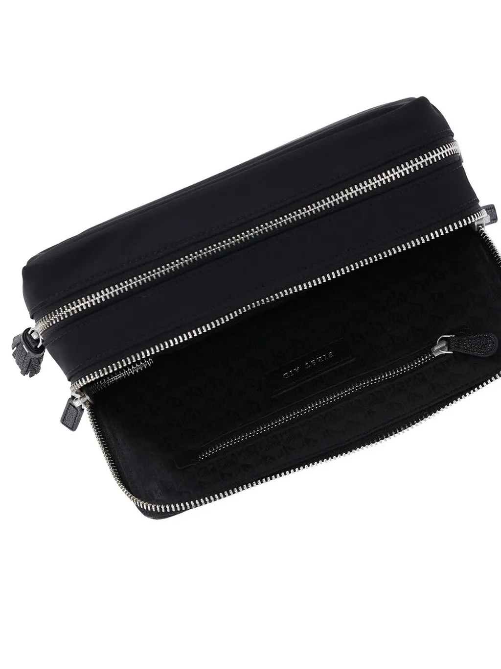Anya Hindmarch Foiled-Lettering Zipped Washbag