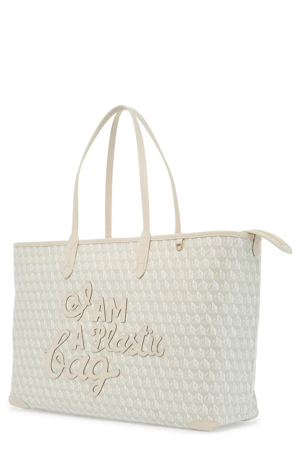 Anya Hindmarch I Am A Plastic Bag Zipped Tote Bag