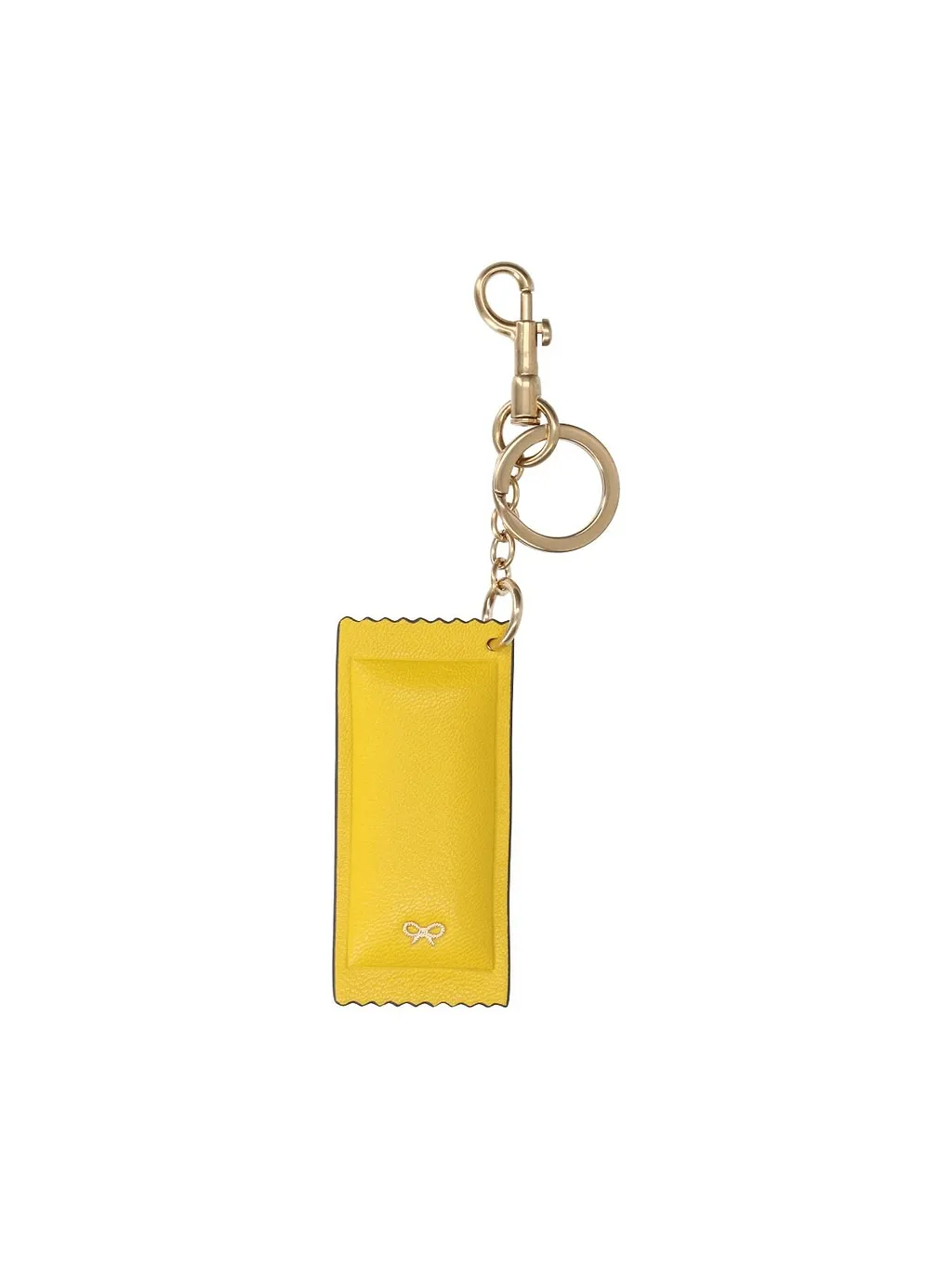 Anya Hindmarch Mustard Packet Keyring