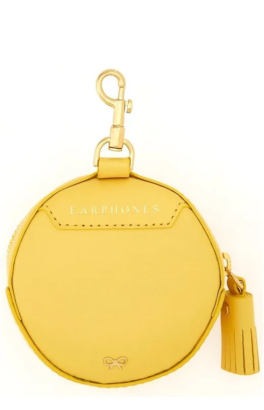 Anya Hindmarch Wink Ear Phones Travel Pouch Bag