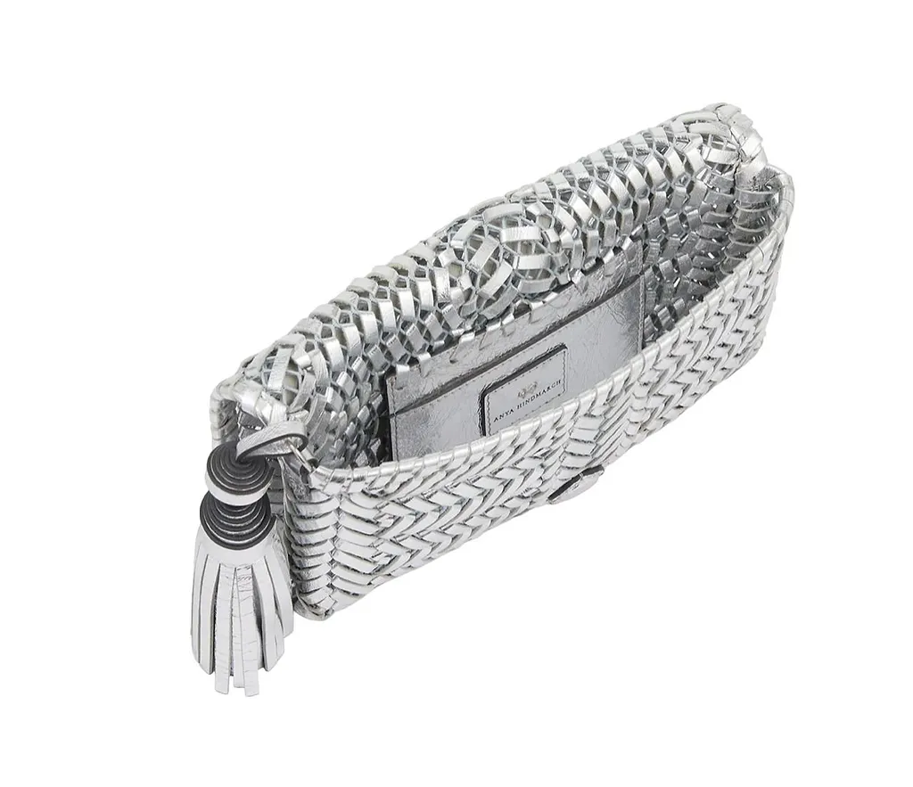 Anya Hindmarch Tulle Chain Detail Clutch Bag