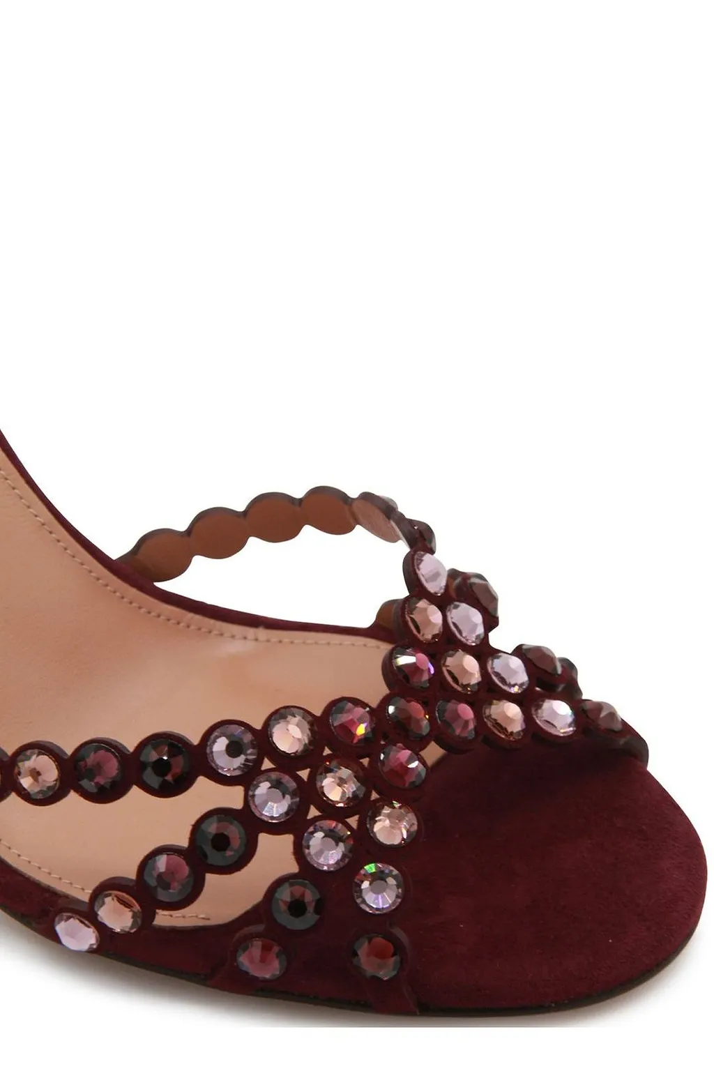 Aquazzura Tequila Ankle-Strap Sandals