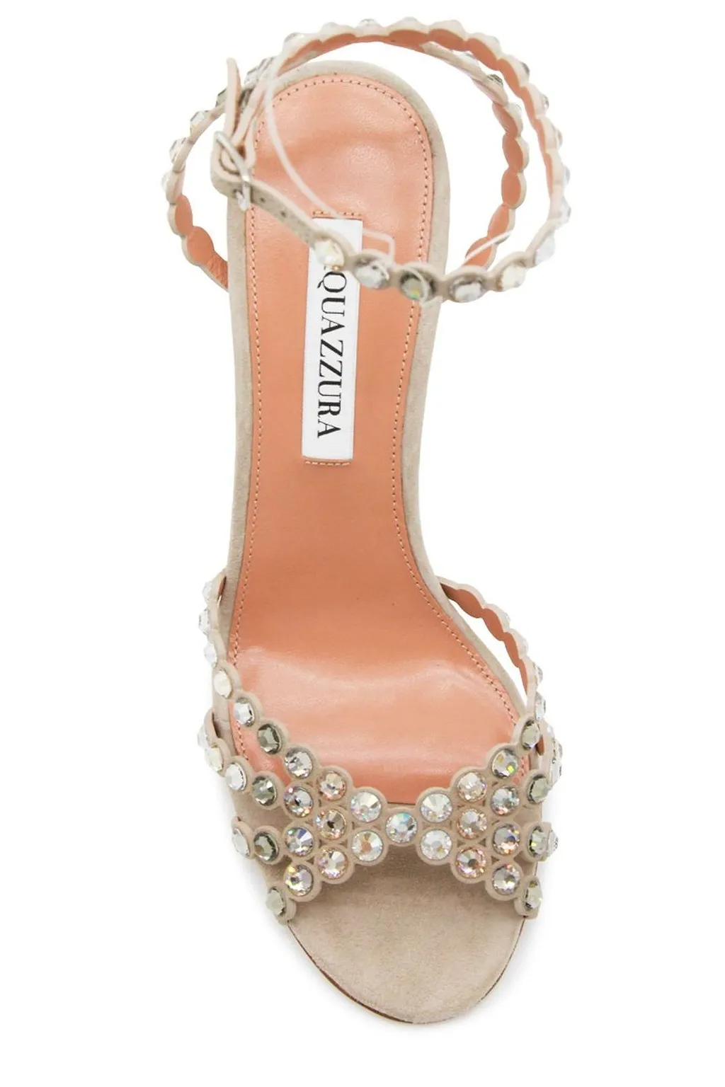 Aquazzura Tequila Ankle-Strap Sandals