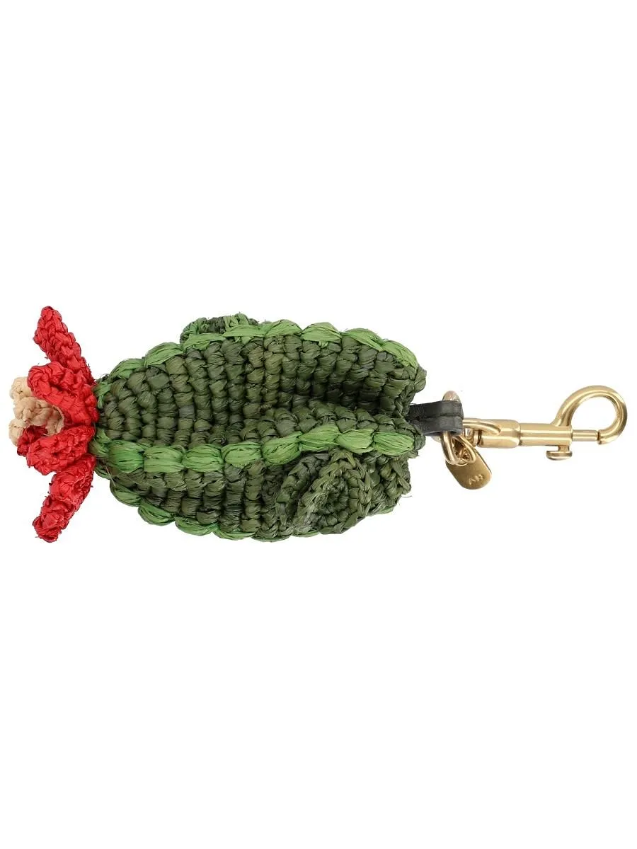 Anya Hindmarch Woven Fish Bag Keychain