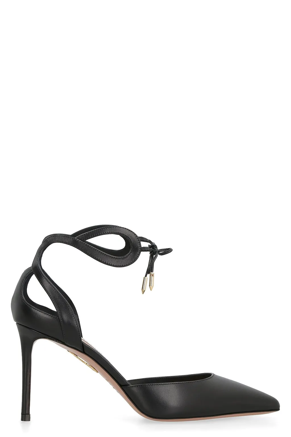 Aquazzura Tessa Cut-Out Pointed Toe Pumps