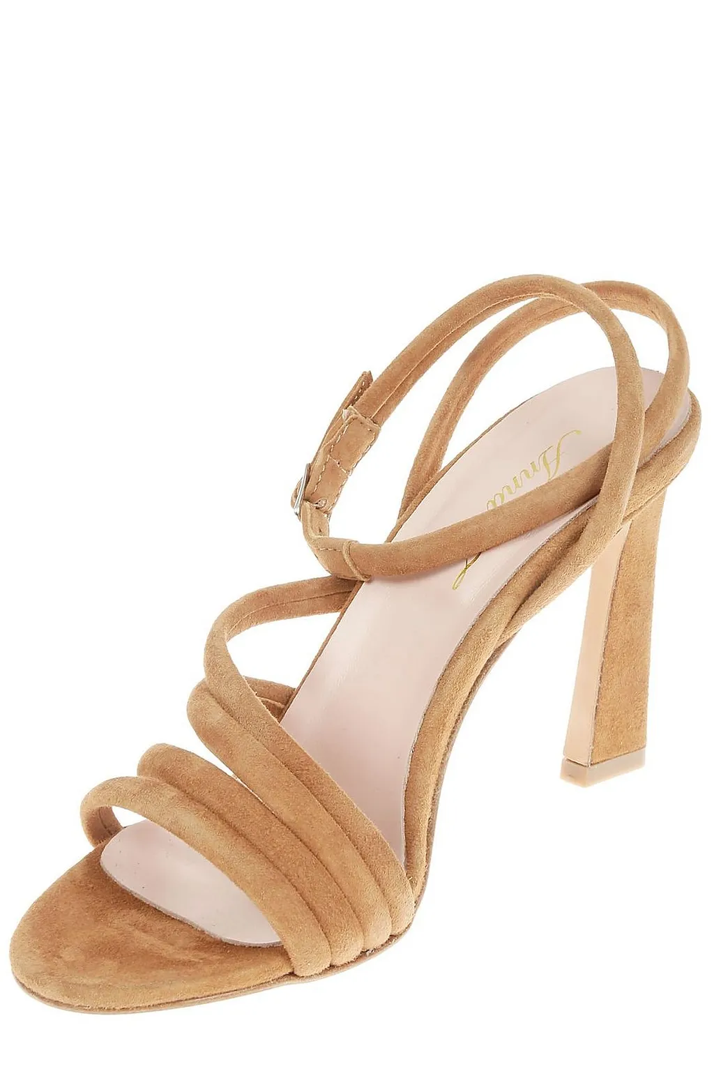 Anna F. Ankle-Strap Open-Toe Sandals