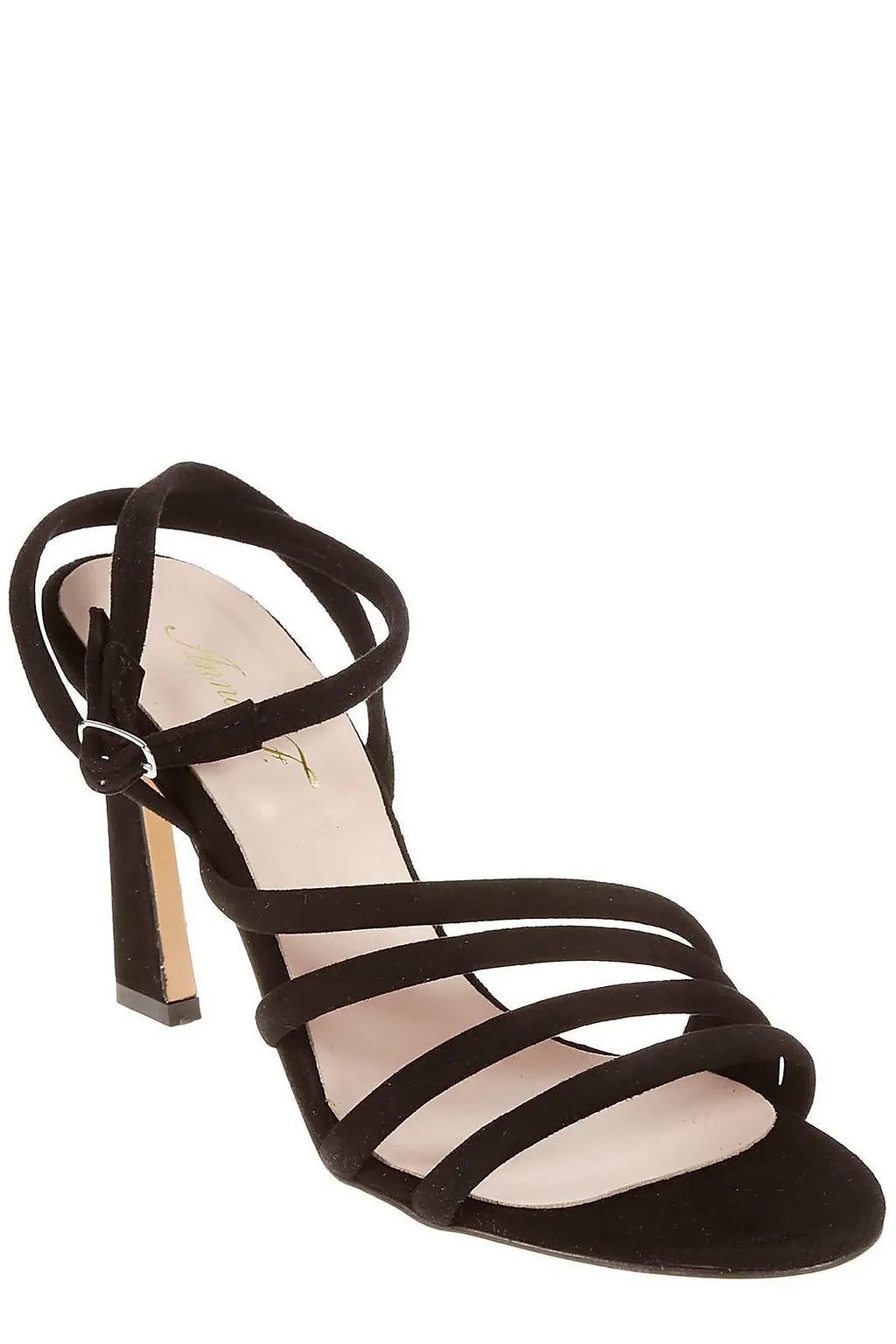 Anna F. Ankle-Strap Open-Toe Sandals