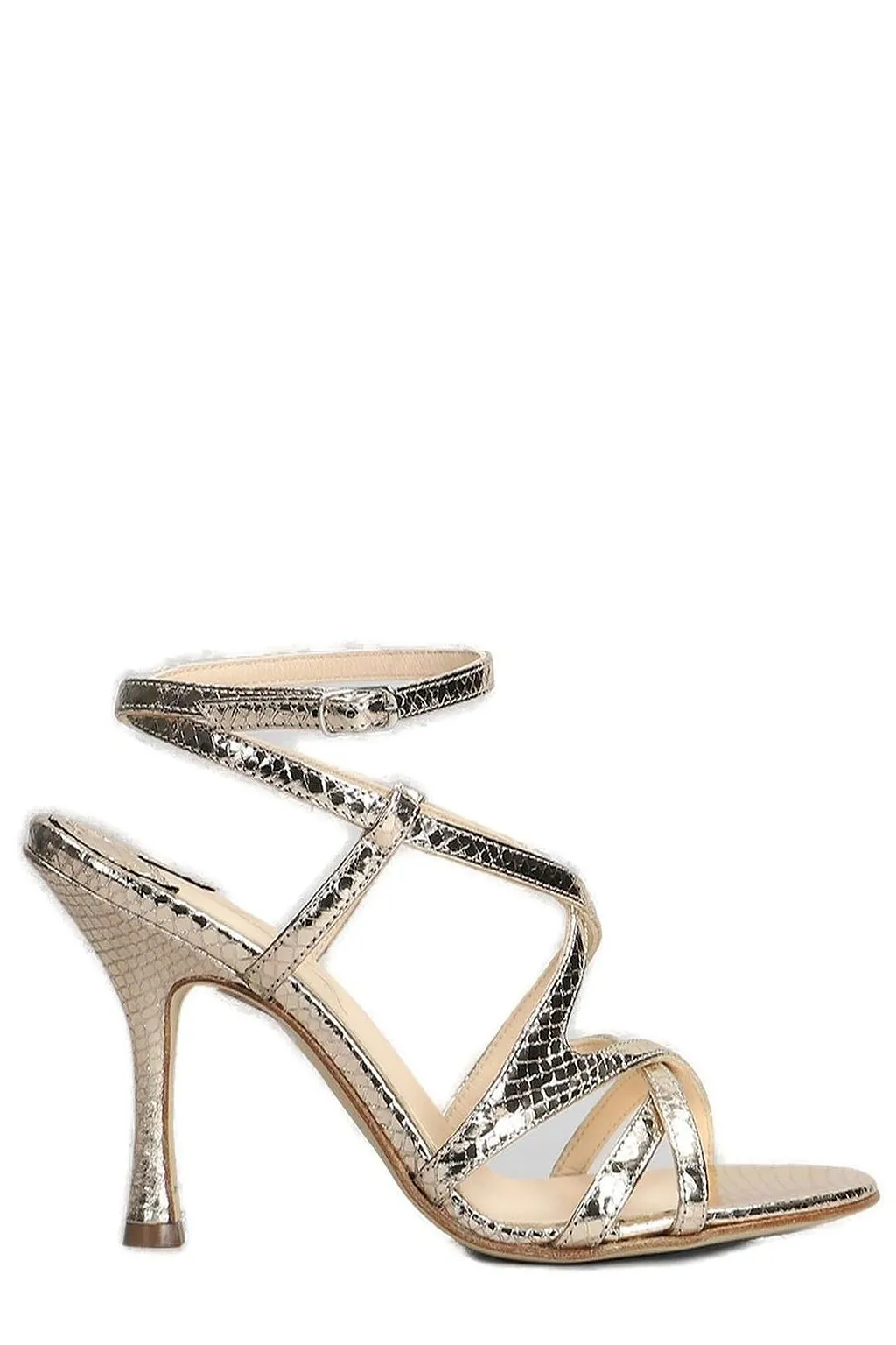 Anna F. Buckle Fastened Heeled Sandals