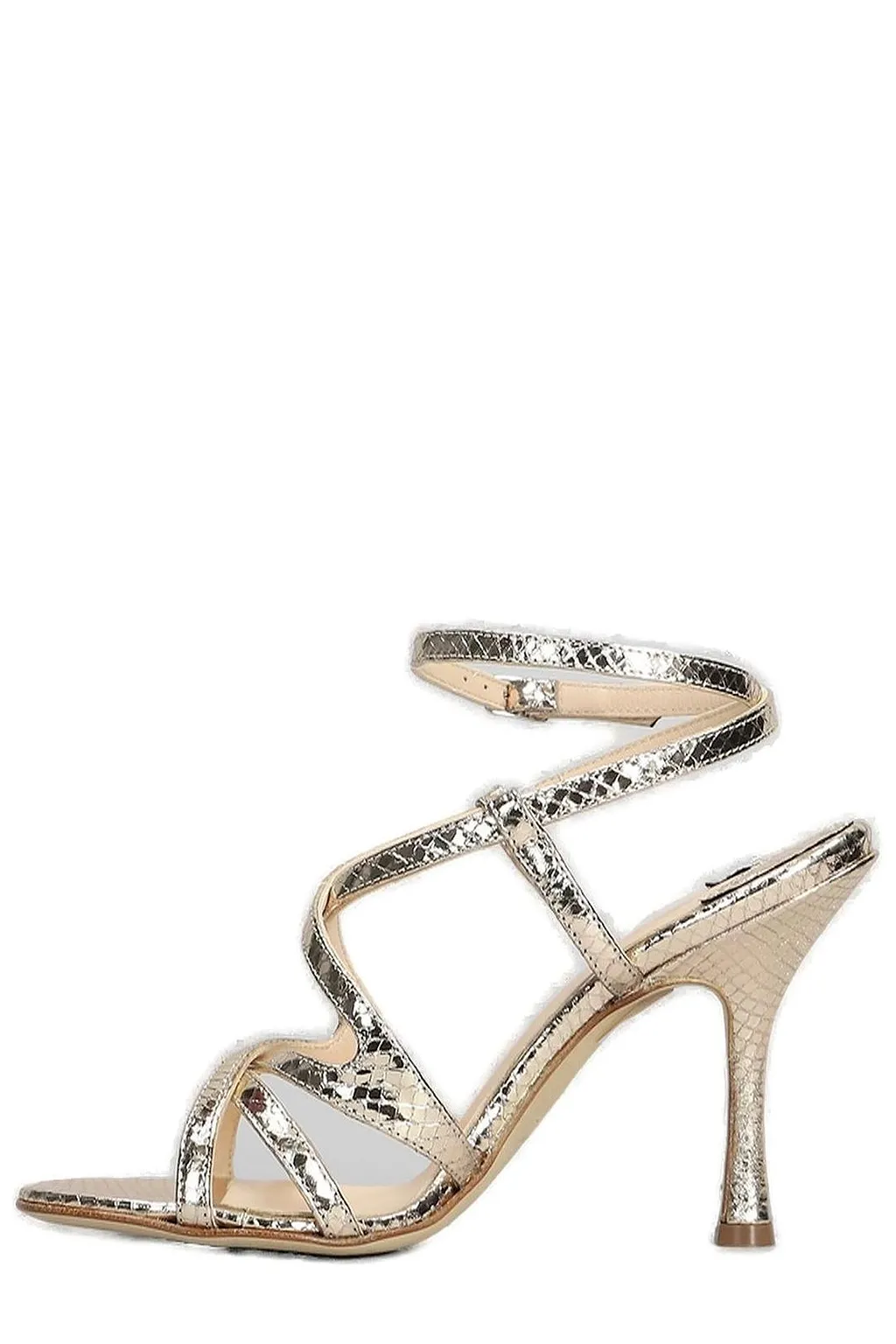 Anna F. Buckle Fastened Heeled Sandals