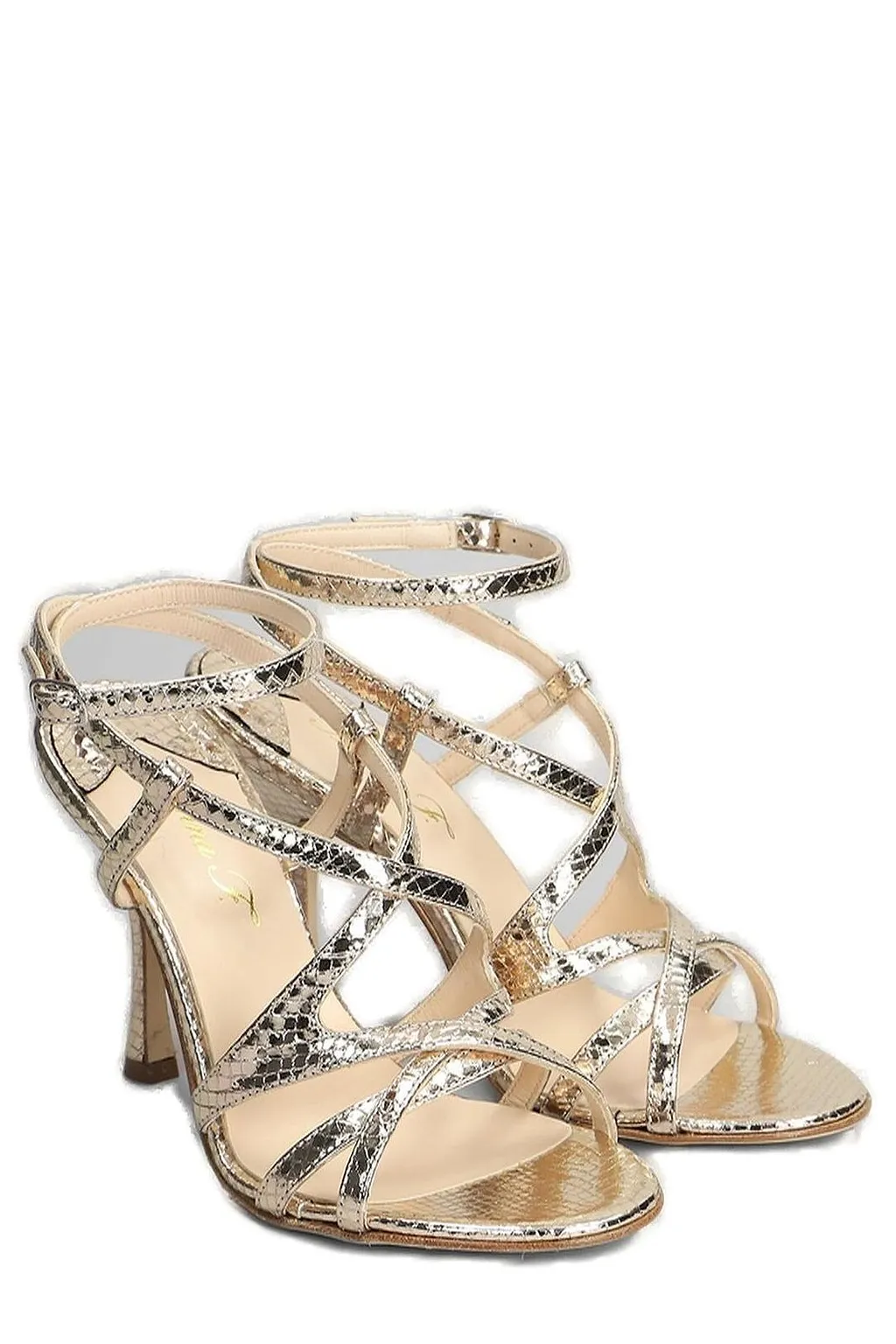 Anna F. Buckle Fastened Heeled Sandals