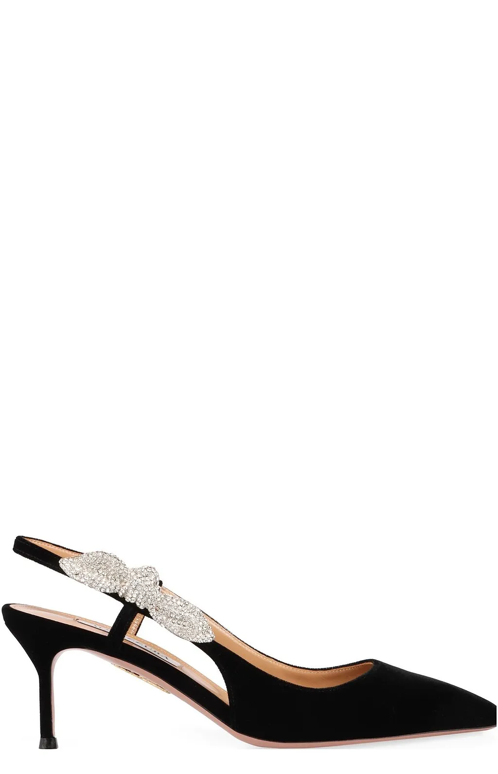 Aquazzura Very Bow Tie Embellished Pumps